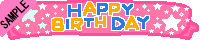 HAPPY�@BIRTH�@DAY